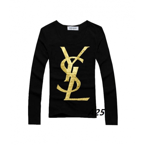 Yves Saint Laurent YSL T-Shirts For Women Long Sleeved #76003