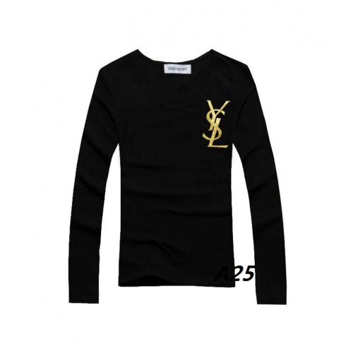 Yves Saint Laurent YSL T-Shirts For Women Long Sleeved #76051