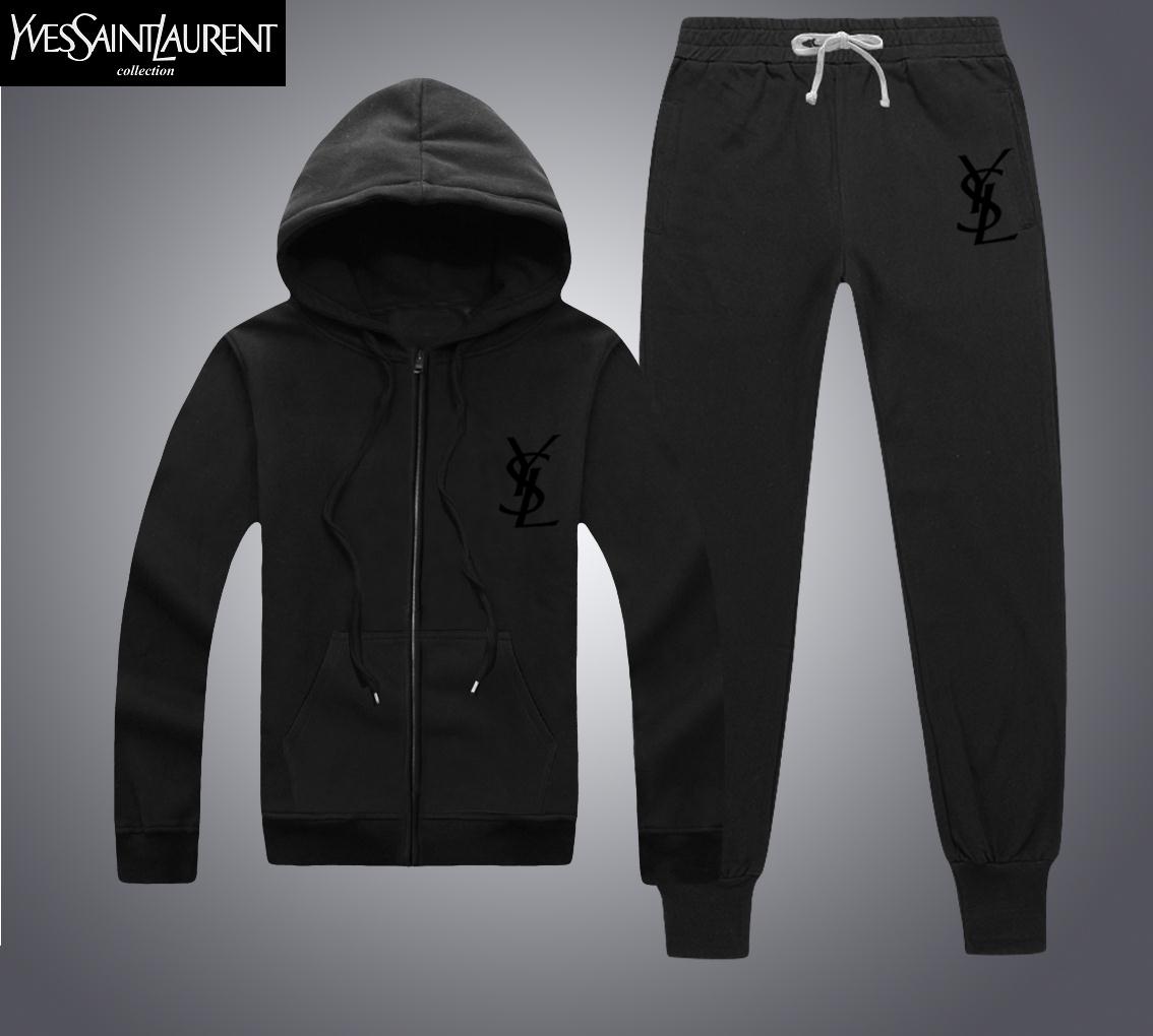 Yves Saint Laurent YSL Tracksuits For Men Long Sleeved 81012 59.00