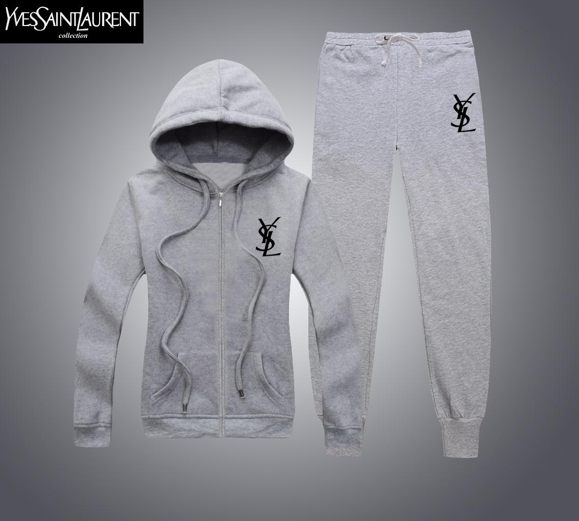 Yves Saint Laurent YSL Tracksuits For Women Long Sleeved #81017 $59.00 ...