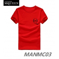 Alexander McQueen T-Shirts For Men Short Sleeved #100363