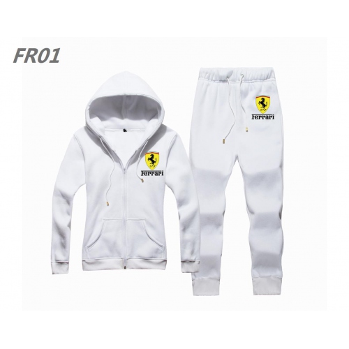 Ferrari Tracksuits For Women Long Sleeved #140156 $60.00 USD, Wholesale Replica Ferrari Tracksuits