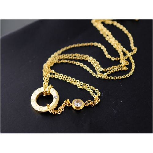 Cartier Necklace #143417 $22.00 USD, Wholesale Replica Cartier Necklaces
