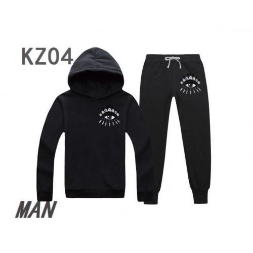 KENZO Tracksuits For Men Long Sleeved #215274 $60.00 USD, Wholesale Replica Kenzo Tracksuits