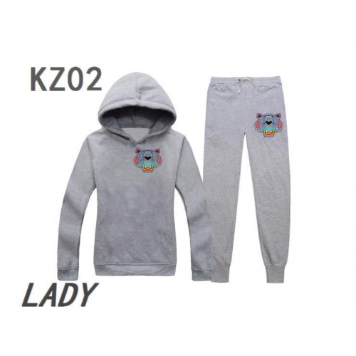 KENZO Tracksuits For Women Long Sleeved #215306 $60.00 USD, Wholesale Replica Kenzo Tracksuits