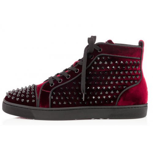 Replica Christian Louboutin CL High Tops Shoes For Women #227023 $98.00 USD for Wholesale