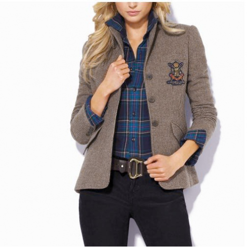 Ralph Lauren Polo Jackets Long Sleeved For Women #228653