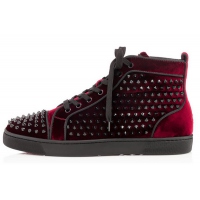 $98.00 USD Christian Louboutin CL High Tops Shoes For Women #227023