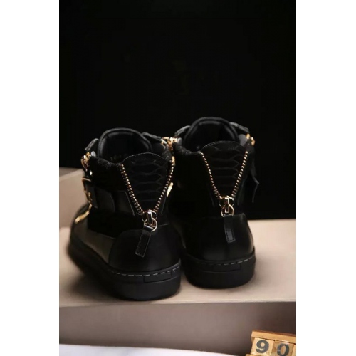 Replica Giuseppe Zanotti GZ High Tops Shoes For Men #230863 $150.90 USD for Wholesale
