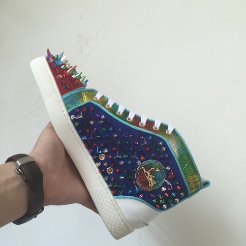 Christian Louboutin CL High Tops Shoes For Men #232489