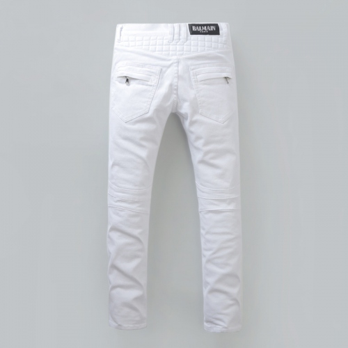 Replica Balmain Jeans For Men Trousers #238691 $64.00 USD for Wholesale