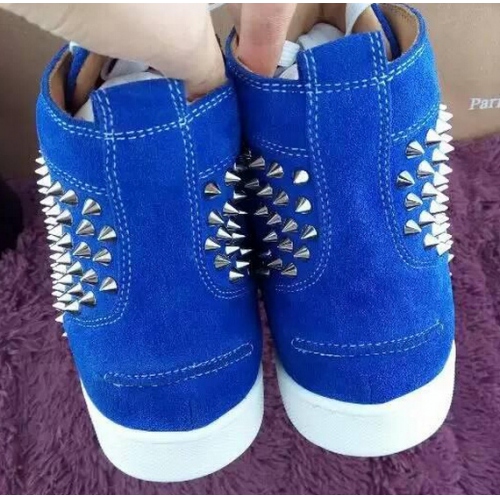 Replica Christian Louboutin CL High Tops Shoes For Women #238760 $90.00 USD for Wholesale
