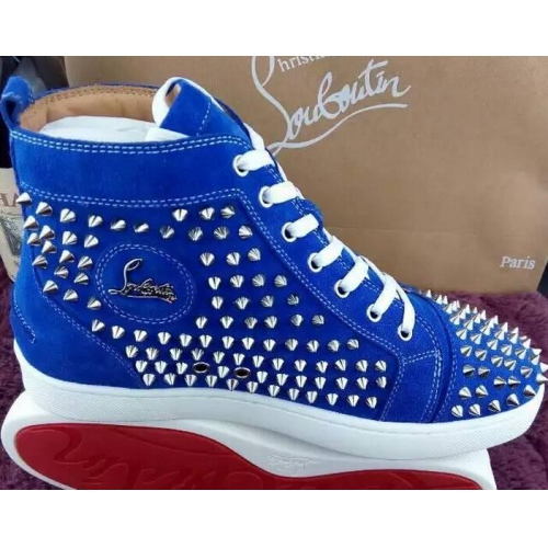 Christian Louboutin CL High Tops Shoes For Men #238761 $90.00 USD, Wholesale Replica Christian Louboutin High Top Shoes