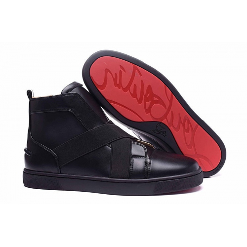 Christian Louboutin CL High Tops Shoes For Men #257221