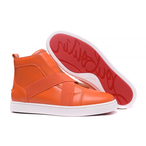 Christian Louboutin CL High Tops Shoes For Men #257222