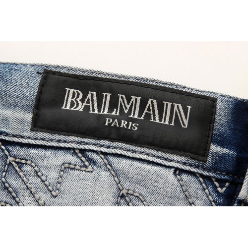 Replica Balmain Jeans For Men Trousers #260895 $64.00 USD for Wholesale