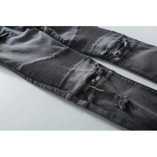 Replica Balmain Jeans For Men Trousers #260896 $72.00 USD for Wholesale