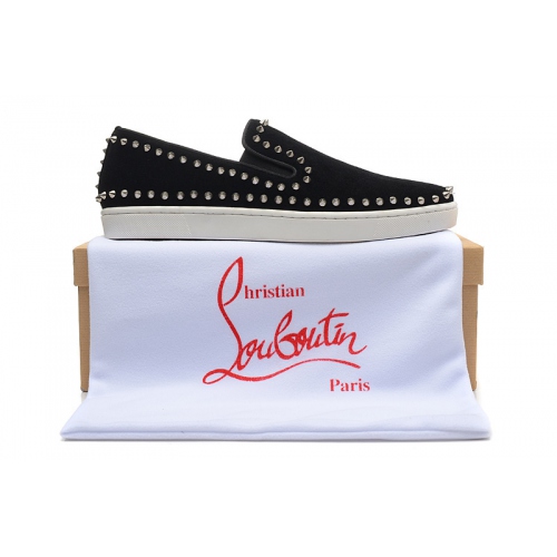 Replica Christian Louboutin CL Slip-On For Men #262264 $80.00 USD for Wholesale