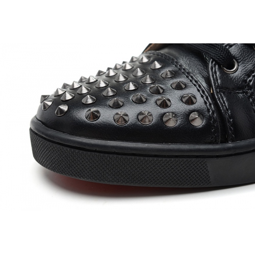 Replica Christian Louboutin CL High Tops Shoes For Men #265321 $115.00 USD for Wholesale