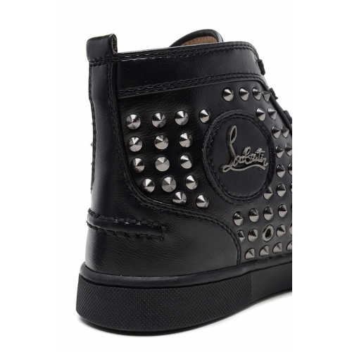 Replica Christian Louboutin CL High Tops Shoes For Men #265321 $115.00 USD for Wholesale