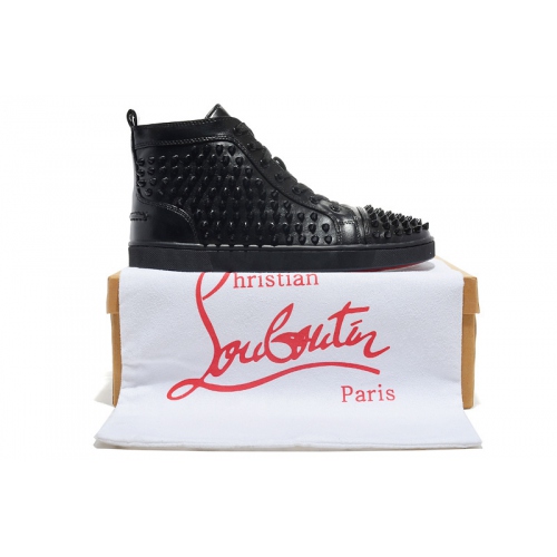 Replica Christian Louboutin CL High Tops Shoes For Women #265343 $115.00 USD for Wholesale