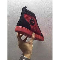 $115.00 USD Christian Louboutin CL High Tops Shoes For Women #265386