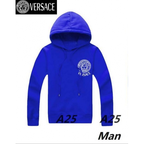Versace Hoodies Long Sleeved For Men #297514 $40.00 USD, Wholesale Replica Versace Hoodies