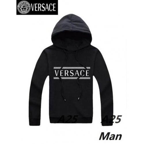 Versace Hoodies Long Sleeved For Men #297540 $40.00 USD, Wholesale Replica Versace Hoodies