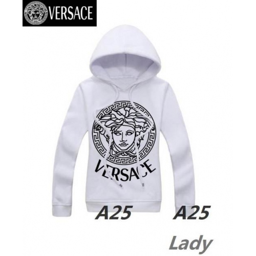 Versace Hoodies Long Sleeved For Women #297556