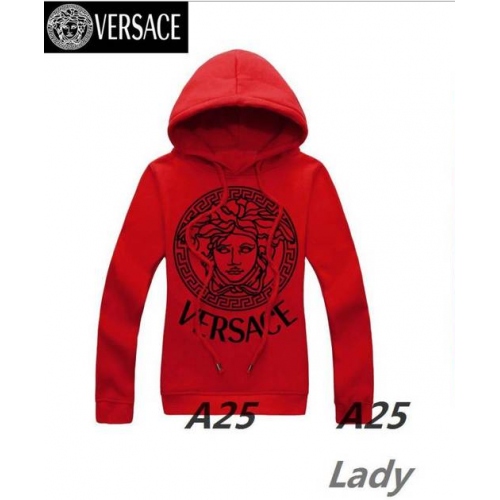 Versace Hoodies Long Sleeved For Women #297560 $40.00 USD, Wholesale Replica Versace Hoodies