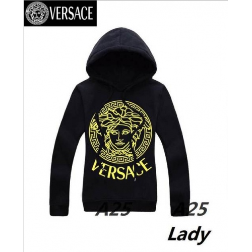 Versace Hoodies Long Sleeved For Women #297567