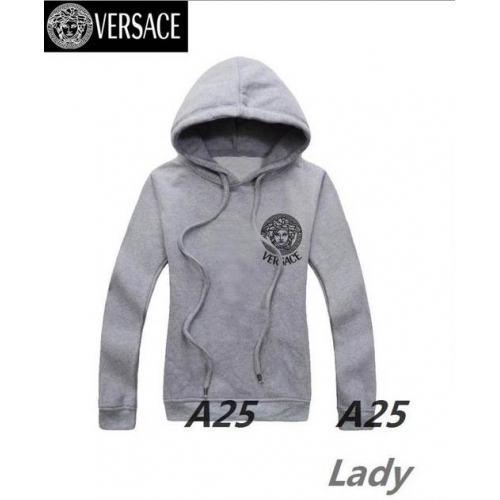 Versace Hoodies Long Sleeved For Women #297602 $40.00 USD, Wholesale Replica Versace Hoodies