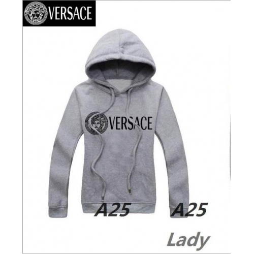 Versace Hoodies Long Sleeved For Women #297606