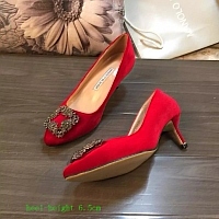 Manolo Blahnik High-Heeled Shoes For Women #307422