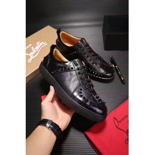 Replica Christian Louboutin CL Shoes For Men #311736 $94.00 USD for Wholesale