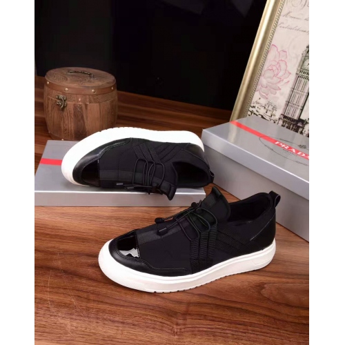 Replica Prada Fashion Shoes For Men #313505 $84.60 USD for Wholesale