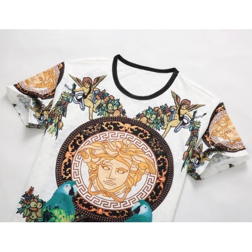 Replica Versace T-Shirts Short Sleeved For Men #320086 $32.00 USD for Wholesale