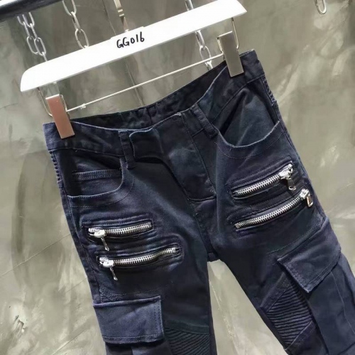 Replica Balmain Jeans For Men #321207 $68.00 USD for Wholesale