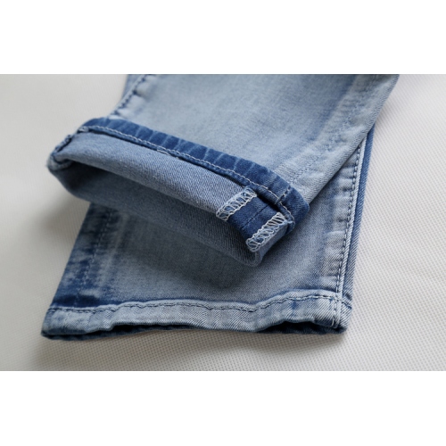 Replica Balmain Jeans For Men #321213 $68.00 USD for Wholesale