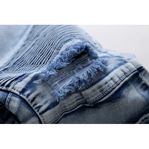 Replica Balmain Jeans For Men #321213 $68.00 USD for Wholesale