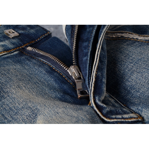 Replica Balmain Jeans For Men #321217 $68.00 USD for Wholesale