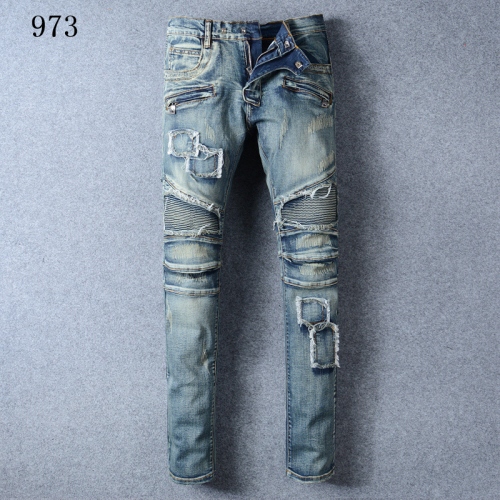 Balmain Jeans For Men #321219 $68.00 USD, Wholesale Replica Balmain Jeans
