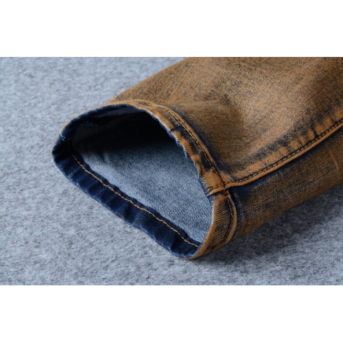 Replica Balmain Jeans For Men #321224 $64.00 USD for Wholesale