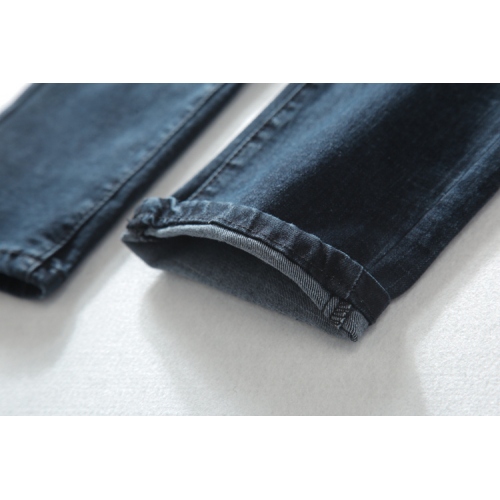 Replica Balmain Jeans For Men #321225 $64.00 USD for Wholesale