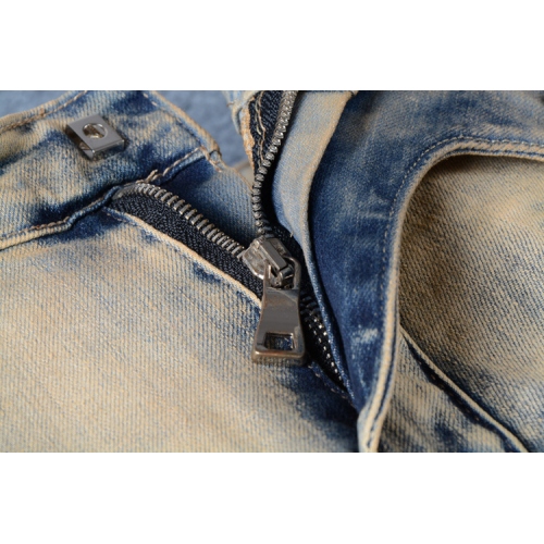 Replica Balmain Jeans For Men #321228 $64.00 USD for Wholesale