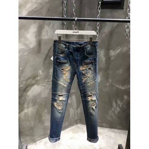 Balmain Jeans For Men #321230 $68.00 USD, Wholesale Replica Balmain Jeans