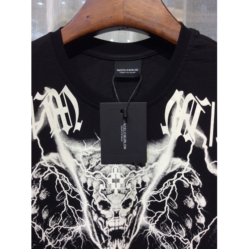 Replica Marcelo Burlon T-Shirts Short Sleeved For Men #322854 $26.50 USD for Wholesale