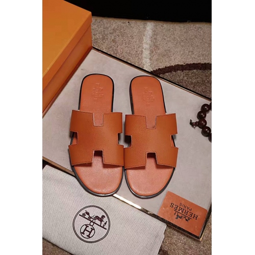Hermes Fashion Slippers For Men #324428 $64.00 USD, Wholesale Replica Hermes Slippers