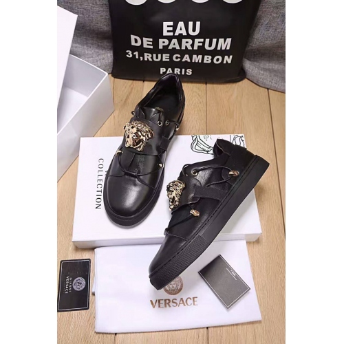 Replica Versace Casual Shoes For Men #325029 $84.80 USD for Wholesale