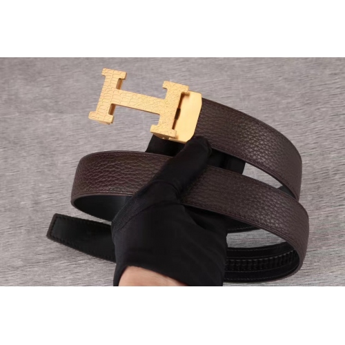 Hermes AAA Quality Automatic Buckle Belts #329097 $68.00 USD, Wholesale Replica Hermes AAA Quality Belts